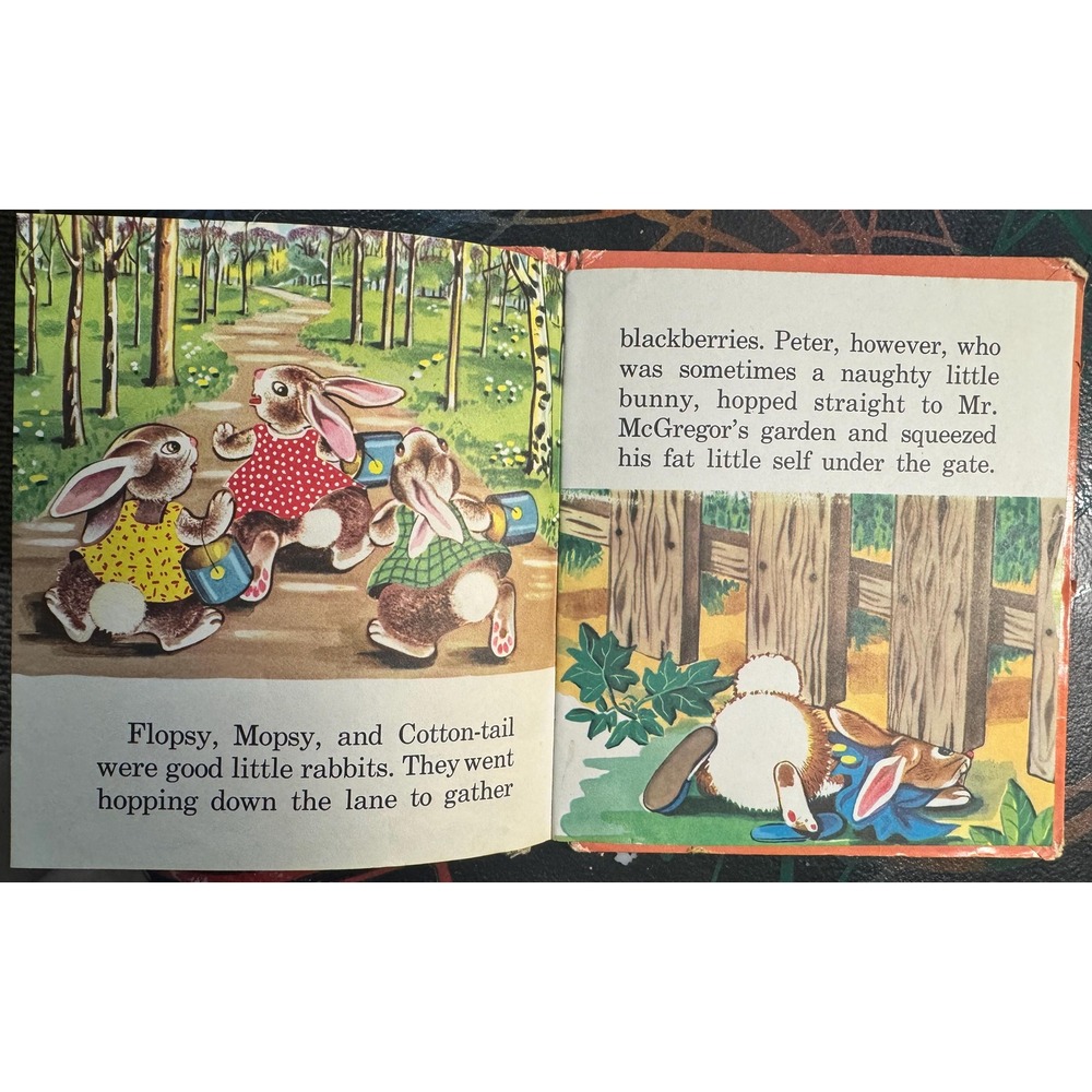 Peter Rabbit Childrens‎ Book - Picture 2 of 3